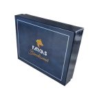 Férfi bőr pénztárca FARKAS csatos cognac