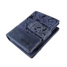 Női bőr pénztárca kisméretű Gina Monti kártyatartós RFID virágos