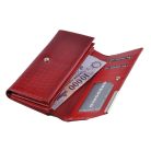 Női lakkbőr pénztárca nagyméretű Gregorio krokó mintás RFID