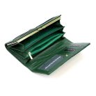 Női lakkbőr pénztárca nagyméretű Gregorio pillangó mintás RFID 