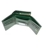 Női lakkbőr pénztárca közepes méretű Gregorio pillangó mintás RFID 