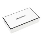 Női lakkbőr pénztárca nagyméretű Gregorio RFID geo mintás bézs