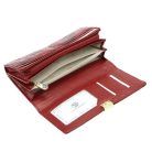 Női pénztárca nagyméretű Gregorio virág mintás RFID 
