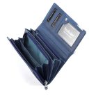 Női lakkbőr pénztárca nagyméretű Jennifer Jones krokó mintás RFID piros